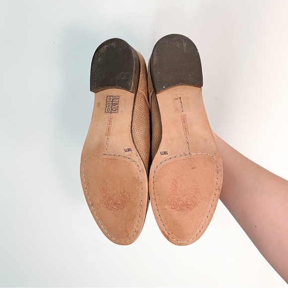 Franco Sarto Zane Tan Contemporary Fall Leather Loafers US 7.5 - Picture 9 of 11